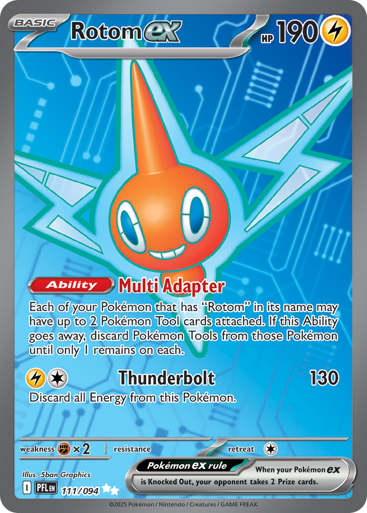 Rotom ex (PFL 111)