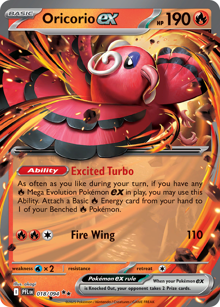 Oricorio ex (PFL 018)