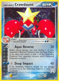 Team Aqua's Crawdaunt (MA 2) [Holo]
