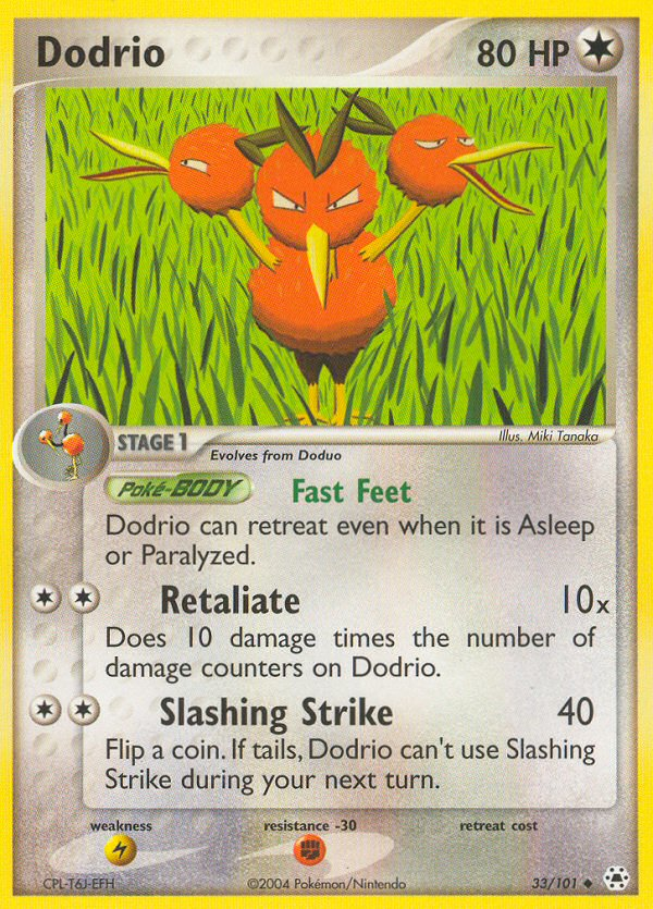 Dodrio (HL 33) [Reverse Holo]