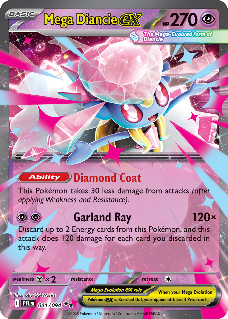 Mega Diancie ex (PFL 041)