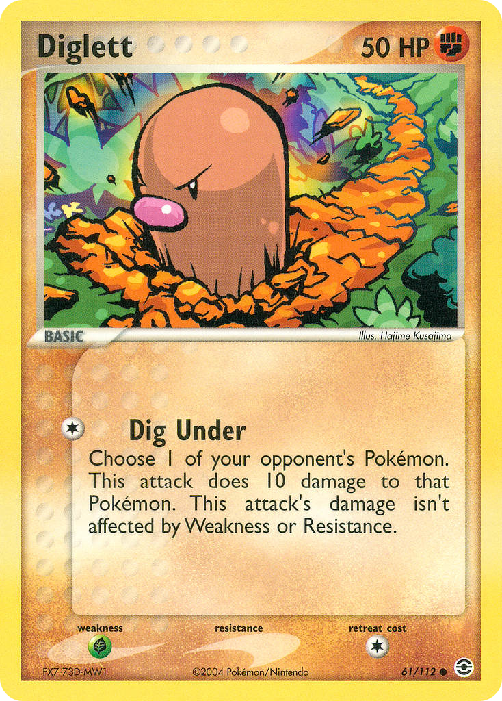 Diglett (FL 61) [Reverse Holo]