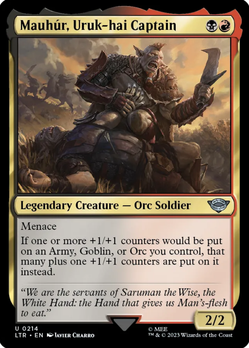 Mauhúr, Uruk-hai Captain [FOIL]