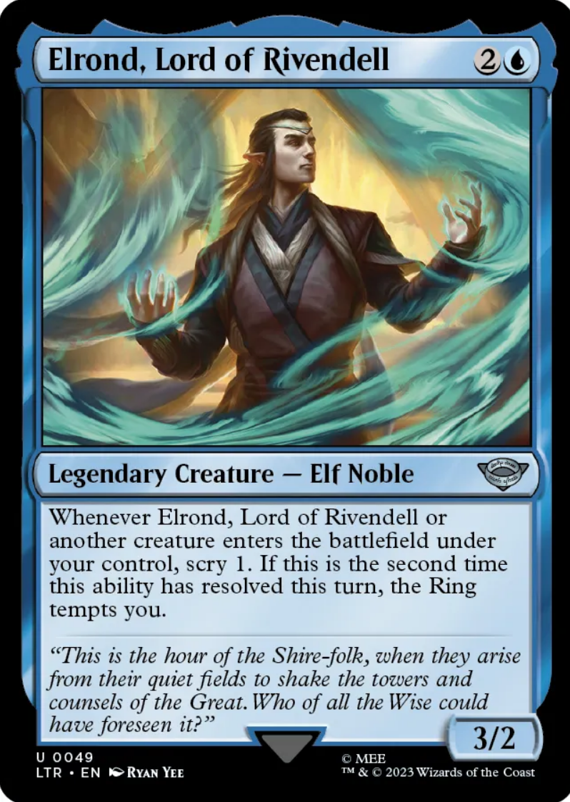 Elrond, Lord of Rivendell [FOIL]