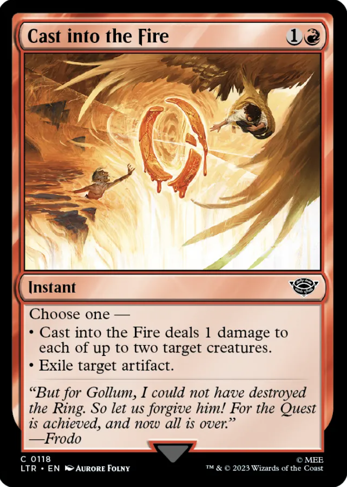 Cast into the Fire