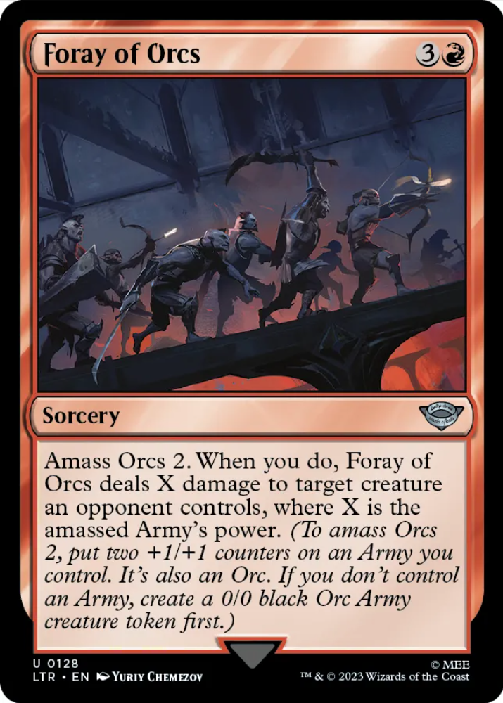 Foray of Orcs [FOIL]