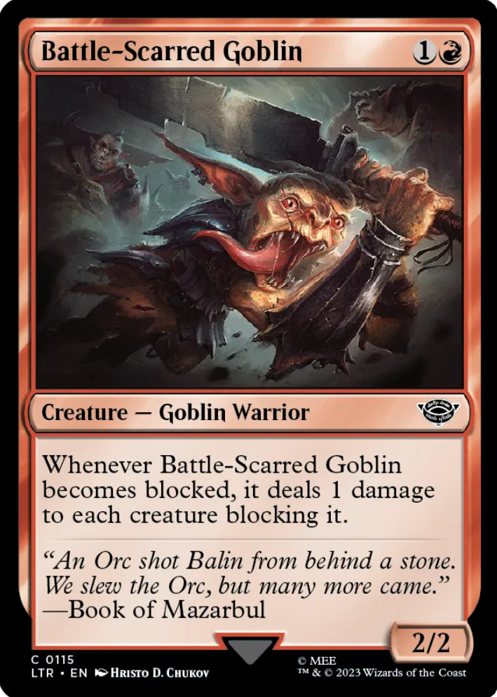 Battle-Scarred Goblin [FOIL]